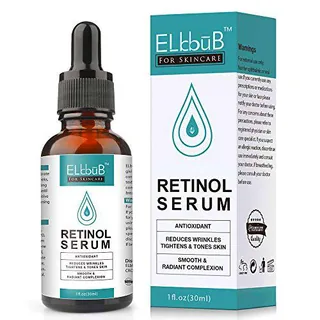 Retinol Serum - 2,5% retinol contenido Sistema con Vitamin C & Vegan ácido hialurónico