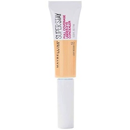 Maybelline New York Super Stay 24H Corrector de Ojeras Alta Cobertura y Larga Duración Tono 18 Light Medium Color Medio