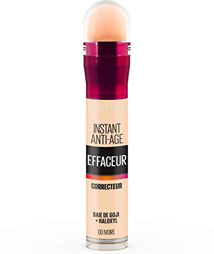 Maybelline New York Instant Anti-Age borrador para ojos N ° 00 marfil corrector