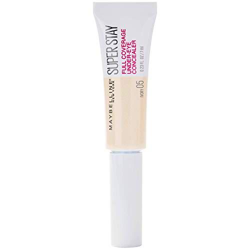 Maybelline New York Super Stay 24H Corrector de Ojeras Alta Cobertura y Larga Duración Tono 05 Light Color Claro