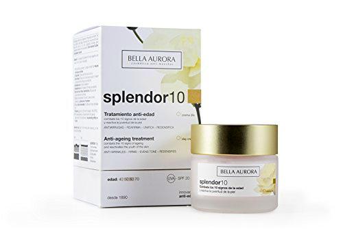 Bella Aurora Crema Facial de Día Hidratante Anti-Edad y Anti-Arrugas 50+ Años SPF 20
